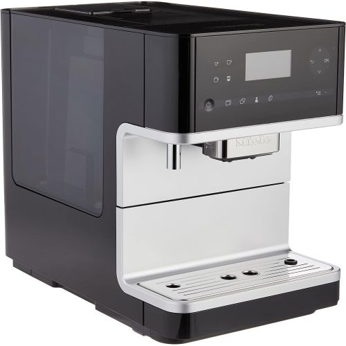  Miele CM6350 Countertop Coffee Machine, Medium, Obsidian Black