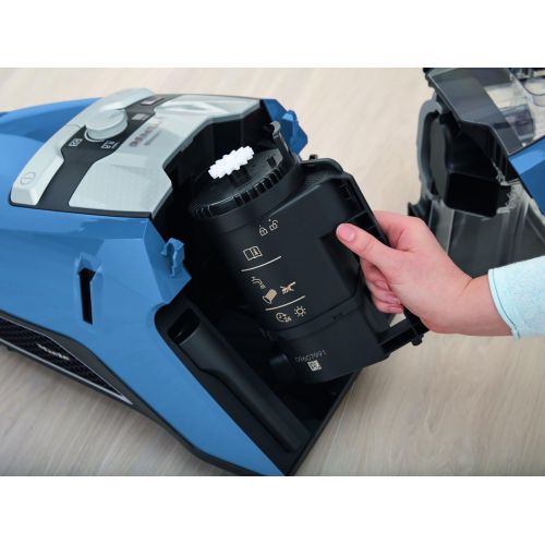  [아마존베스트]Miele Blizzard CX1 Turbo Team Bagless Canister Vacuum Tech Blue (41KCE042USA)