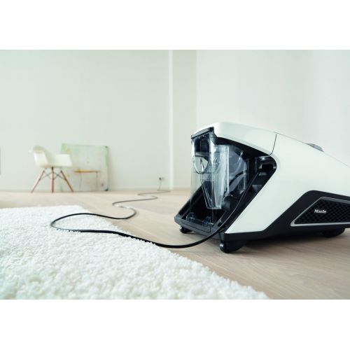  [아마존베스트]Miele Blizzard CX1 Cat & Dog Bagless Canister Vacuum, Lotus White