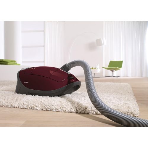  [아마존베스트]Miele Complete C3 Vacuum for Soft Carpet, Tayberry Red