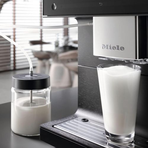  NEW Miele CM 7750 CoffeeSelect Automatic Wifi Coffee Maker & Espresso Machine Combo, Obsidian Black - Grinder, Milk Frother, Cup Warmer, Glass Milk Container, Select From Multiple