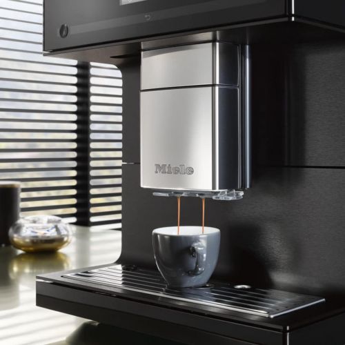  NEW Miele CM 7750 CoffeeSelect Automatic Wifi Coffee Maker & Espresso Machine Combo, Obsidian Black - Grinder, Milk Frother, Cup Warmer, Glass Milk Container, Select From Multiple