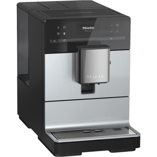  NEW Miele CM 5510 Silence Automatic Coffee Maker & Espresso Machine Combo, AluSilver Metallic Finish - Grinder, Milk Frother