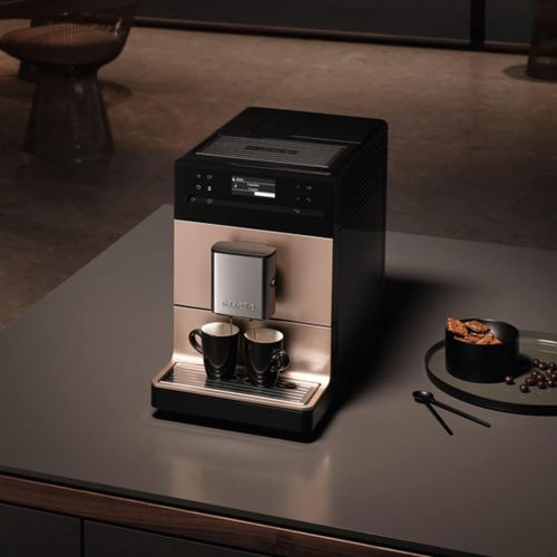  NEW Miele CM 5510 Silence Automatic Coffee Maker & Espresso Machine Combo, Rose Gold Pearl Finish - Grinder, Milk Frother