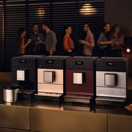  NEW Miele CM 5510 Silence Automatic Coffee Maker & Espresso Machine Combo, Rose Gold Pearl Finish - Grinder, Milk Frother