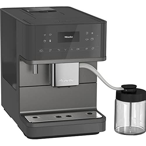  [아마존베스트]Miele CM 6560 MilkPerfection Kaffeevollautomat / Getrankevielfalt / Expertenmodus / mit Milchgefass / OneTouch for Two / Vernetzung WiFiConn@ct / 8 Geniesserprofile / Graphitgrau Pea