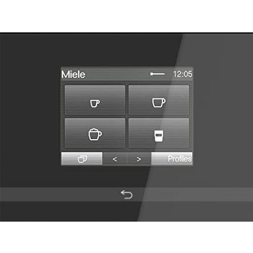  [아마존베스트]Miele CM 7550 Fully Automatic Coffee Machine (Smartphone Operated with WiFiConnect, Coffee Machine with Fully Automatic Descaling) Black