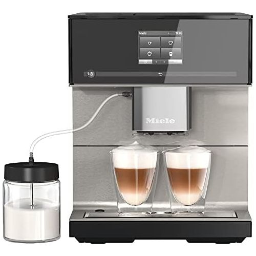  [아마존베스트]Miele CM 7550 Fully Automatic Coffee Machine (Smartphone Operated with WiFiConnect, Coffee Machine with Fully Automatic Descaling) Black