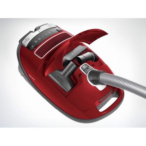  [아마존베스트]Miele Complete C3 Red EcoLine Vacuum Cleaner with Bag, 550 Watts, 12 m Operating Radius, 4.5 Litre Vacuum Cleaner Bag, Comfort Handle, AirClean Plus Filter