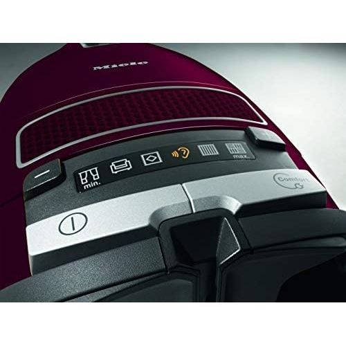  [아마존베스트]Miele 10976620 SGDF3 Complete C3 Pure Red Powerline Vacuum Cleaner with Dust Bag, 890 Watts, Park System and 12 m Action Radius, Red, Plastic, 4.5 Litres