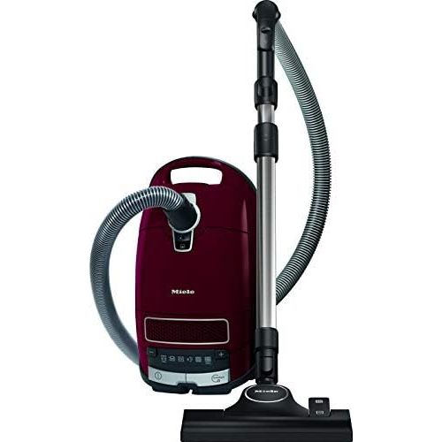  [아마존베스트]Miele 10976620 SGDF3 Complete C3 Pure Red Powerline Vacuum Cleaner with Dust Bag, 890 Watts, Park System and 12 m Action Radius, Red, Plastic, 4.5 Litres