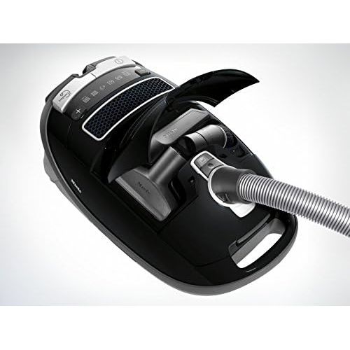  [아마존베스트]Miele Complete C3 Comfort EcoLine vacuum cleaner (with bag, 4.5 litre dust bag volume, 550 Watt, 12 m operating radius, HEPA filter for allergy sufferers) black