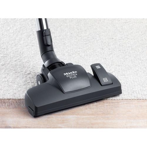  [아마존베스트]Miele Complete C3 Comfort EcoLine vacuum cleaner (with bag, 4.5 litre dust bag volume, 550 Watt, 12 m operating radius, HEPA filter for allergy sufferers) black