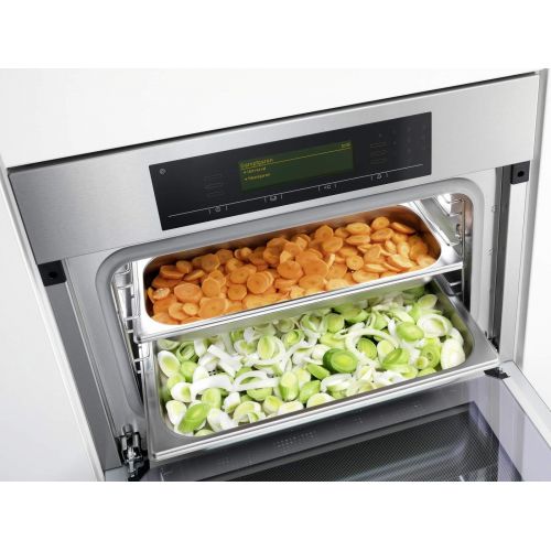  [아마존베스트]Miele DGGL20Oven/Cooker Equipment with a perforated Garbehalter for Steamer/1.8Litre/Stainless Steel