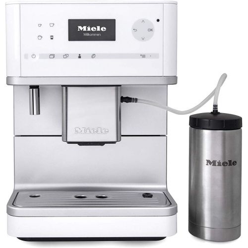  Miele CM6350 Countertop Coffee Machine, Lotus White