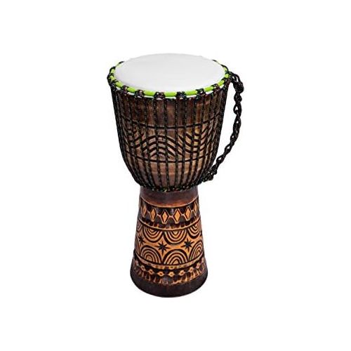  [아마존베스트]Mienloco Djembe Drum in Very High Quality with Travel Bag