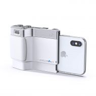 Mymiggo Pictar OnePlus Mark II Smartphone Camera Grip for iPhone and Android - Silver White