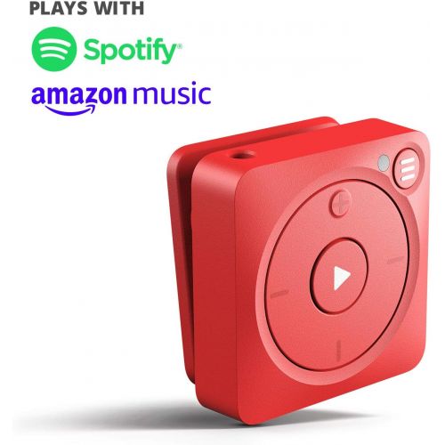  [아마존 핫딜]  [아마존핫딜]Mighty Vibe Spotify Music Player - Bluetooth & Wired Headphones - 8GB Storage - No Phone Needed - Mooshu Red