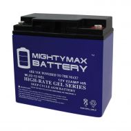 Mighty Max Battery 12V 22AH GEL Battery for CAT CJ3000 2000 Peak Amp Jump Starter