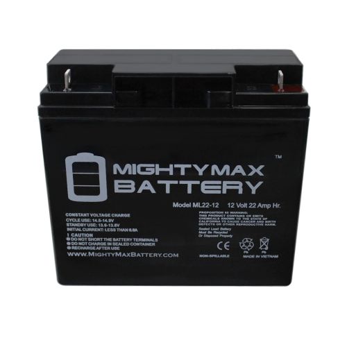  Mighty Max Battery 12V 22AH SLA Battery for ATD Tools Jump Starter 5926 - 2 Pack