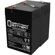 Mighty Max Battery 6V 4.5AH SLA Replacement Battery Compatible with SigmasTek C4.5S - 2 Pack