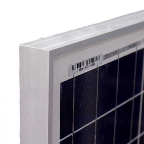  50 Watt Polycrystalline Solar Panel - Mighty Max Battery brand product
