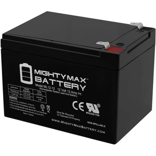  Mighty Max Battery 12V 12AH Replacement Battery for Kid Trax Avigo Mini Cooper Brand Product