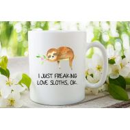 /MikaMugs Sloth Mug, Sloth, Sloth Coffee Mug, Sloth Gift, Coffee Mug, Funny Mug, Mug, Funny Coffee Mug, Coffee, Sloth Gifts, Cute Sloth Mug, Sloths