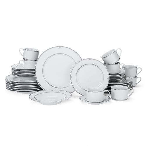  Mikasa Regent Bead 40-Piece Dinnerware Set