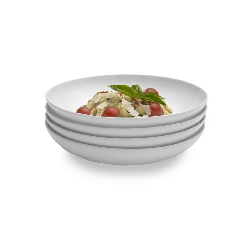  Mikasa Delray Bone China Pasta Bowl, 9-Inch, Set Of 4, White - 5191829