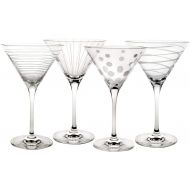 [아마존핫딜][아마존 핫딜] Mikasa Cheers Martini Glass, 10-Ounce, Set of 4 - SW910-417