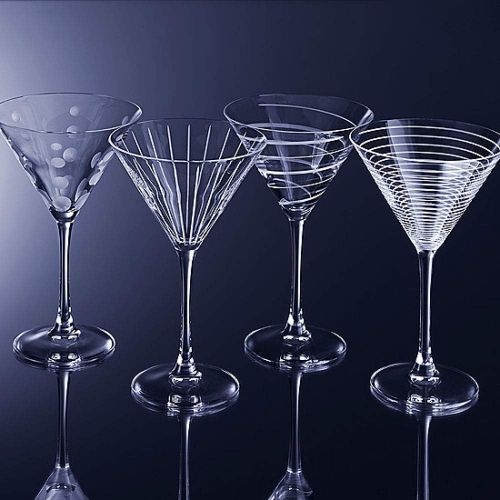  [아마존핫딜][아마존 핫딜] Mikasa Cheers Martini Glass, 10-Ounce, Set of 4 - SW910-417