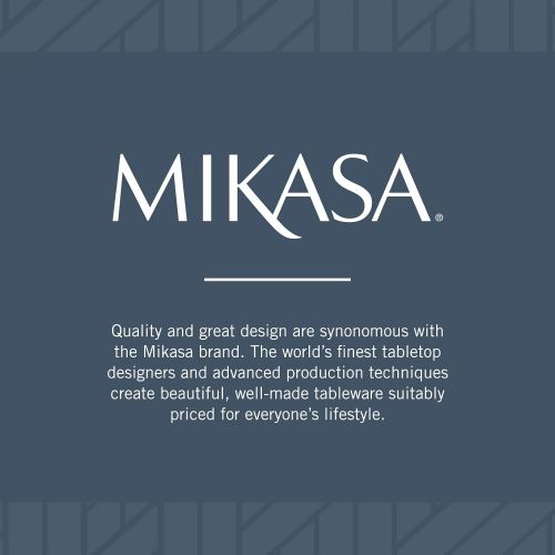  Mikasa 5225580 Delray 40-Piece Dinnerware Set, Service for 8