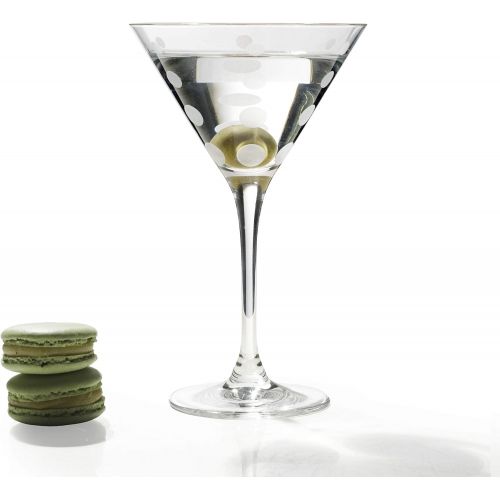  [아마존베스트]Mikasa Cheers Martini Glass, 10-Ounce, Set of 4, 4 PC, multi/none