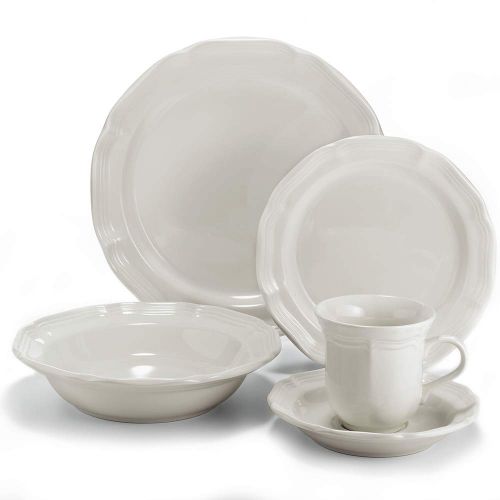  Mikasa 5223387 French Countryside 40-Piece Dinnerware Set, Service for 8