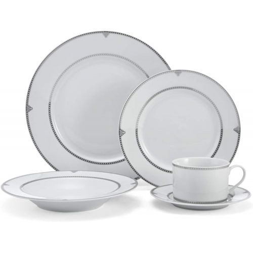  Mikasa Love Story 40-Piece Dinnerware Set, Service for 8