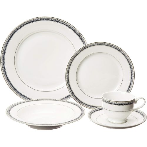  Mikasa Love Story 40-Piece Dinnerware Set, Service for 8