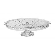 Mikasa Saturn Footed Cake Plate Stand, 14, Clear