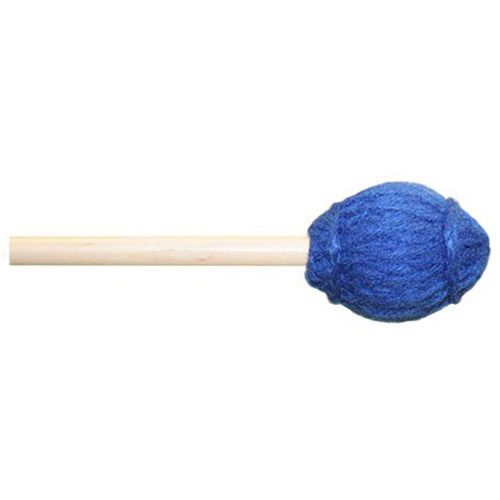  Mike Balter Ensemble Series Medium Blue Marimba Mallets w Birch Handles