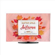 Miki Da Outdoor TV Cover Autumn Sale Banner in Gold Square Frame L37 x W38