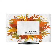 Miki Da tv Cover Autumn Leaves Plants Twigs Square Frame background3738