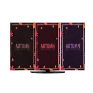 Miki Da Television Cover Set of Autumn Backgrounds with Leaves for Shopping Sale Promo Poster and Frame Leaflet Web Banner Vector Illustration Template L47 x W48