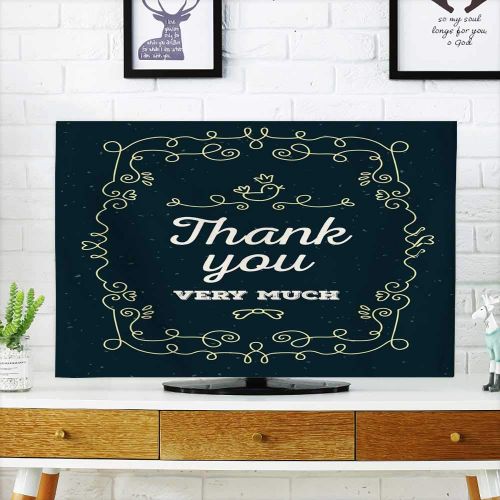  Miki Da Fabric tv dust Cover Vector Illustration of lace Frame with White inscription5052