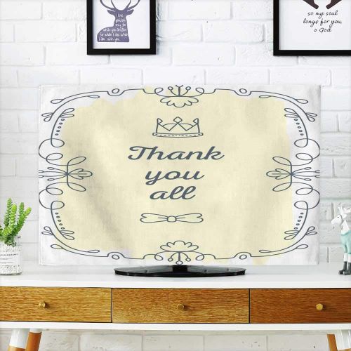 Miki Da Fabric tv dust Cover Vector Illustration of Black lace Frame with inscription165