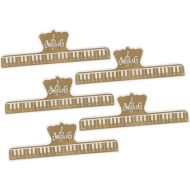 5pcs Sheet Music Folder The Gift Keyboards Gifts Music Book Stand Musicians Gift Music Keyboard Score Holder Music Score Clip Music Clip Piano Instrument Supplies Abs