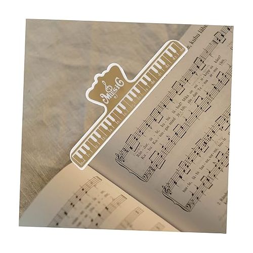  5pcs Sheet Music Folder The Gift Keyboards Gifts Music Book Stand Musicians Gift Music Keyboard Score Holder Music Score Clip Music Clip Piano Instrument Supplies Abs