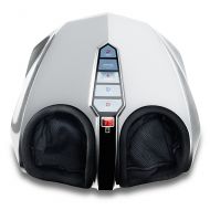 Miko Shiatsu Home Foot Massager Machine With Switchable Heat Silver