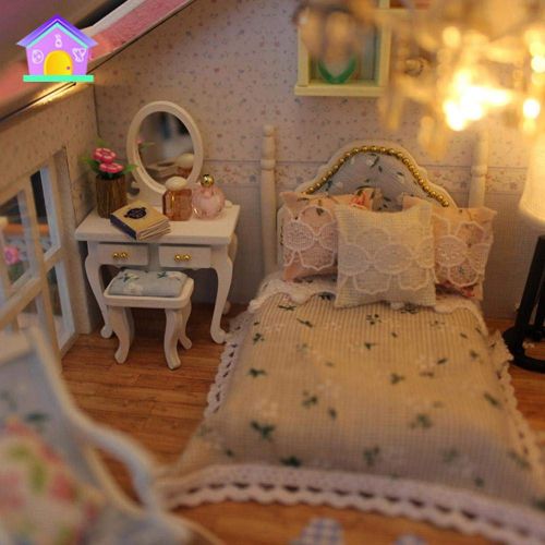  Mikolot mikolot 3D Puzzles Wooden Handmade Miniature Dollhouse DIY Kit Romantic Villa Series Dollhouses Accessories Best Valentine Gift for Women and Girls (Mermaid Tribe)