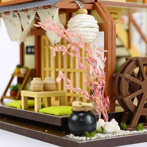  Mikolot mikolot 3D Puzzles Wooden Handmade Miniature Dollhouse DIY Kit Romantic Villa Series Dollhouses Accessories Best Valentine Gift for Women and Girls (Mermaid Tribe)