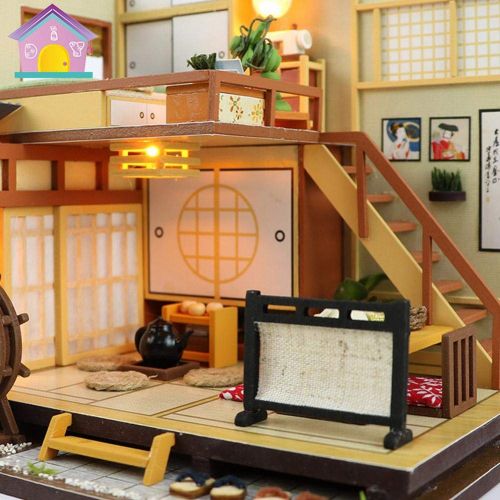  Mikolot mikolot 3D Puzzles Wooden Handmade Miniature Dollhouse DIY Kit Romantic Villa Series Dollhouses Accessories Best Valentine Gift for Women and Girls (Mermaid Tribe)